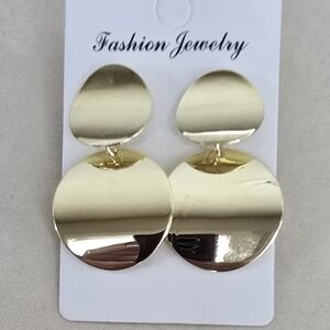 Gold Fashion Jewelry Earrings